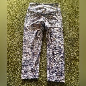 Nike Leggings Women Medium Purple White Orange Dri-Fit